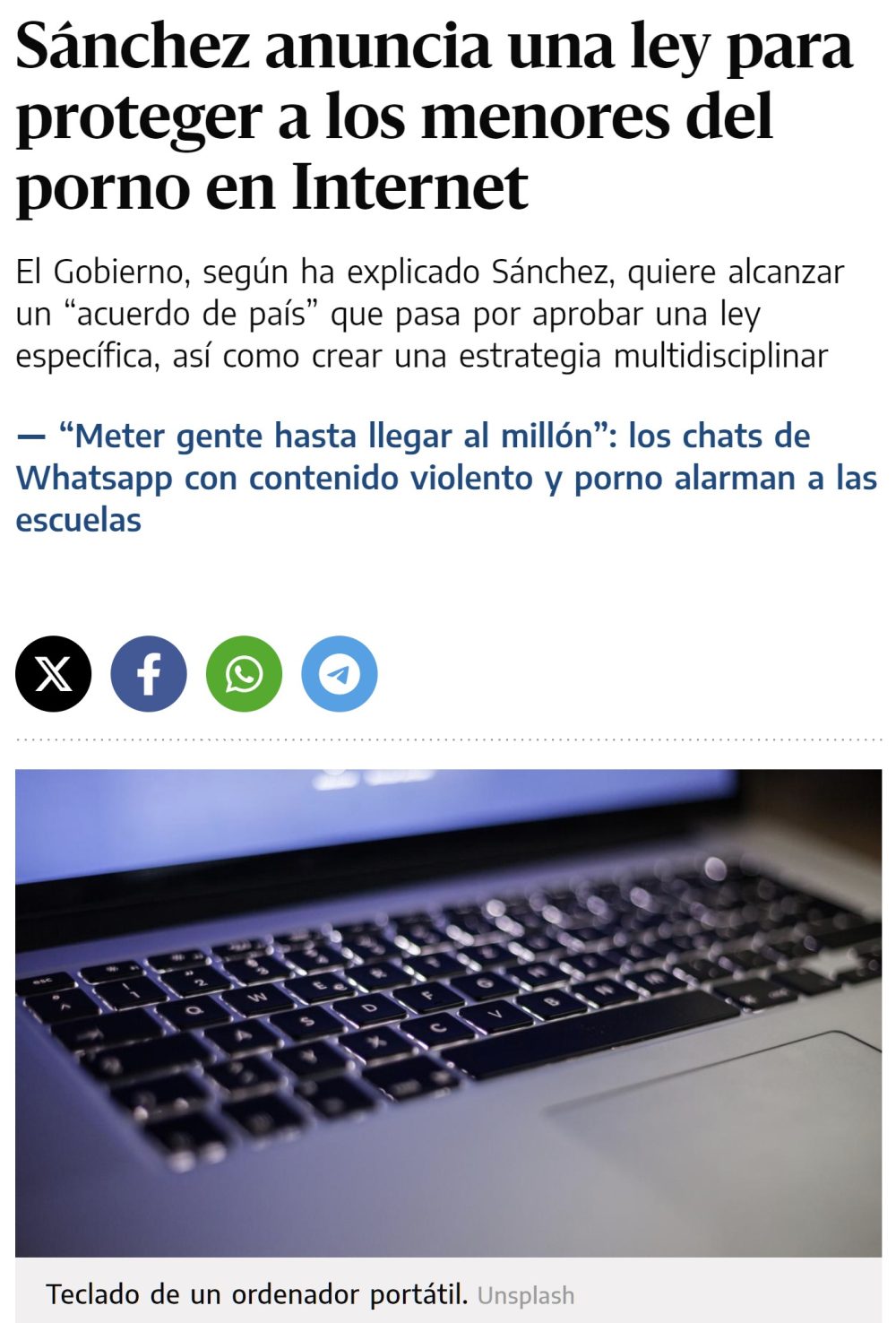 Y si limitan el acceso a las redes sociales hasta los 18 o 20 años mejor que mejor.