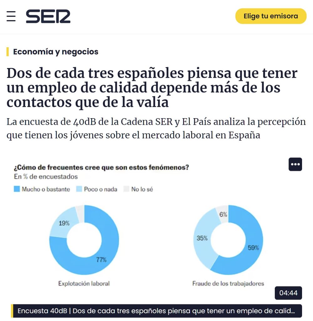Si es así en la política ¿Por qué no iba a serlo en el sector privado?
