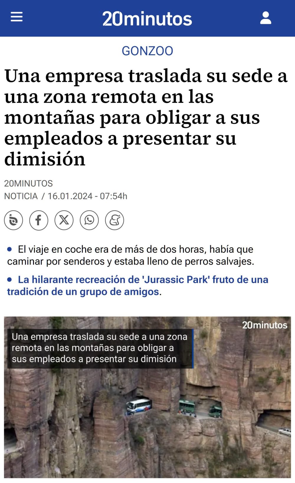 Una empresa traslada su sede A MORDOR para obligar a sus empleados a presentar su dimisión