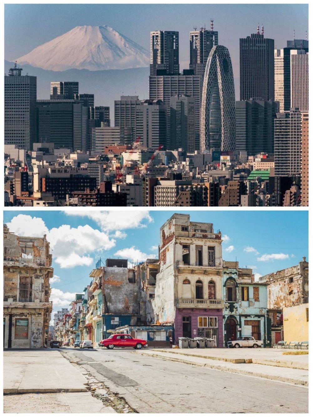 Japón después de una guerra mundial, bombas atómicas, terremotos, tsunamis y accidentes nucleares.