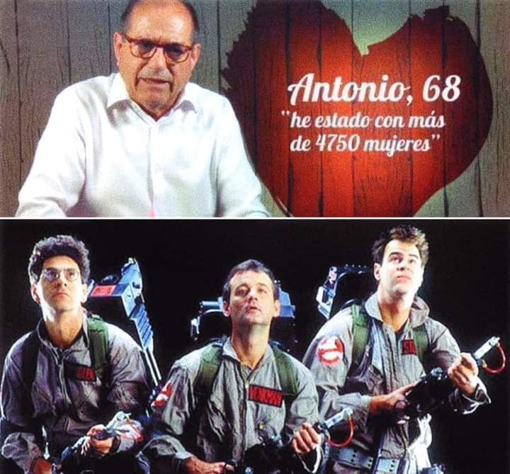 Antonio asegura haber estado con más de 4750 mujeres.