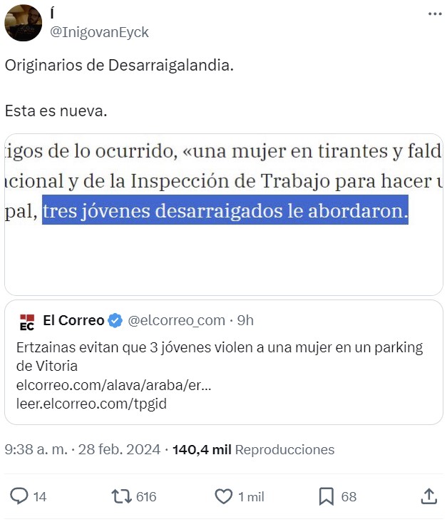 De los creadores de Jovenlandia llega... DESARRAIGALANDIA.