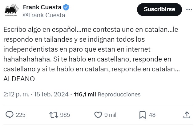 Odio eterno a este perfil de persona