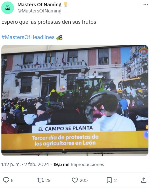 EL CAMPO SE PLANTA: "Id haciendo acopio porque España se va a paralizar"