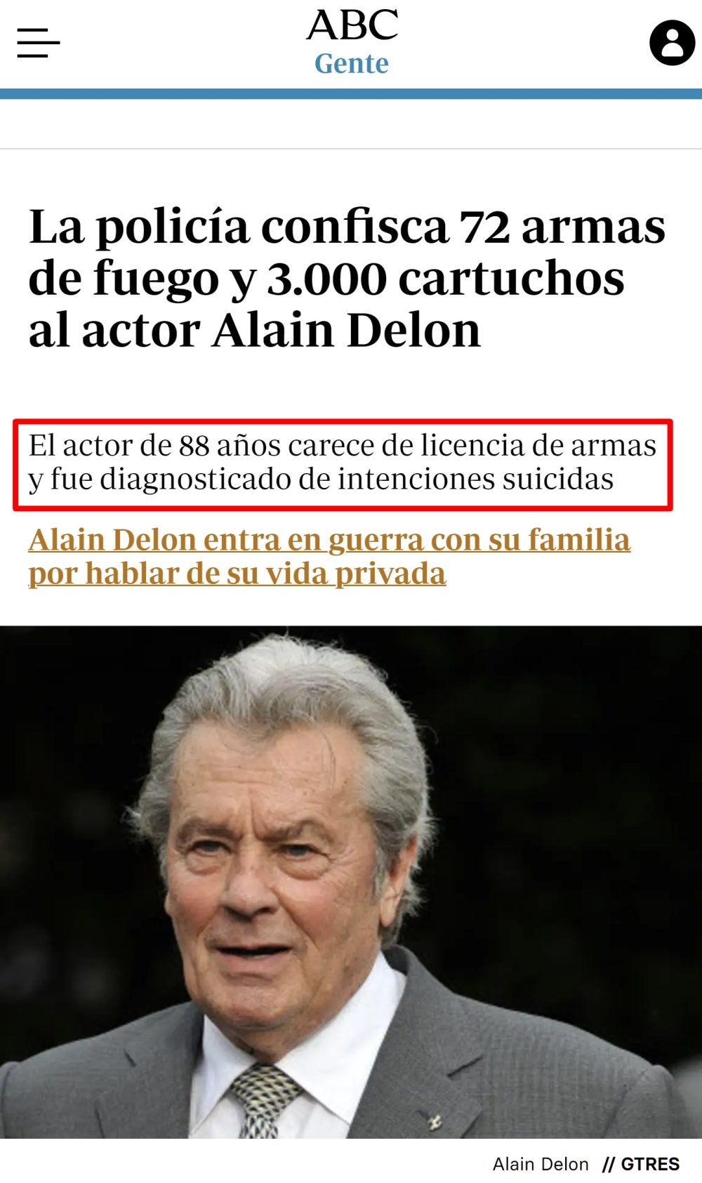 Alain era una bomba de relojería