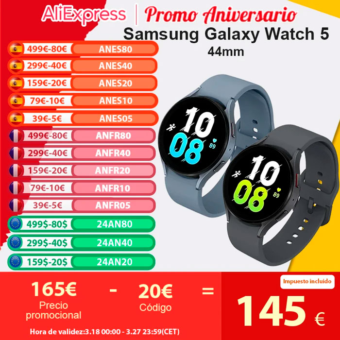 Aniversario de AliExpress: MEJORES OFERTAS