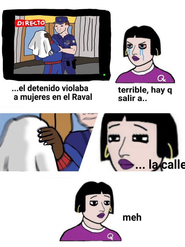 Así reaccionan las feministas cuando se les presenta la realidad en el morro: "Echad a esa pava"