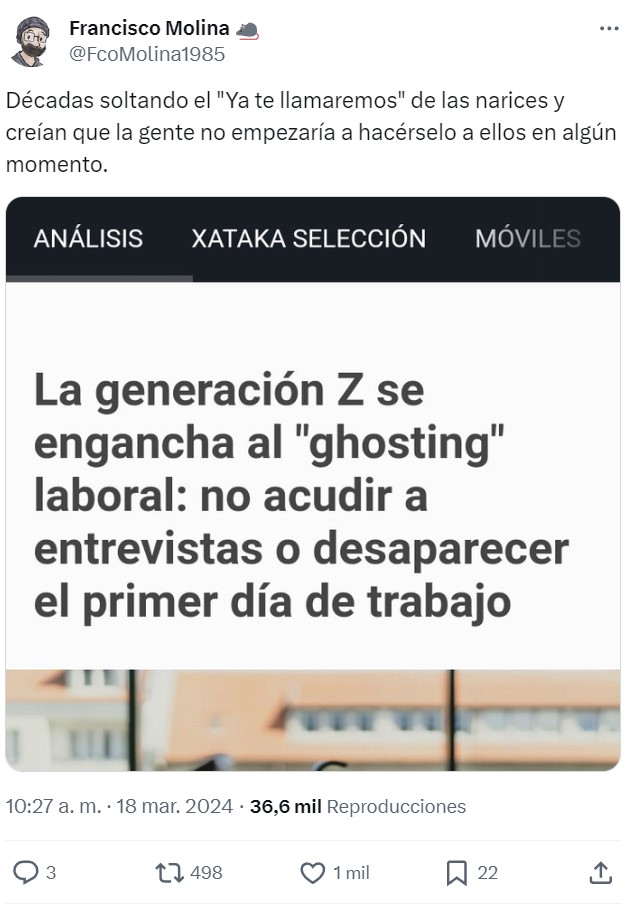 Parece que el "ya te llamaremos" ha cambiado de bando.
