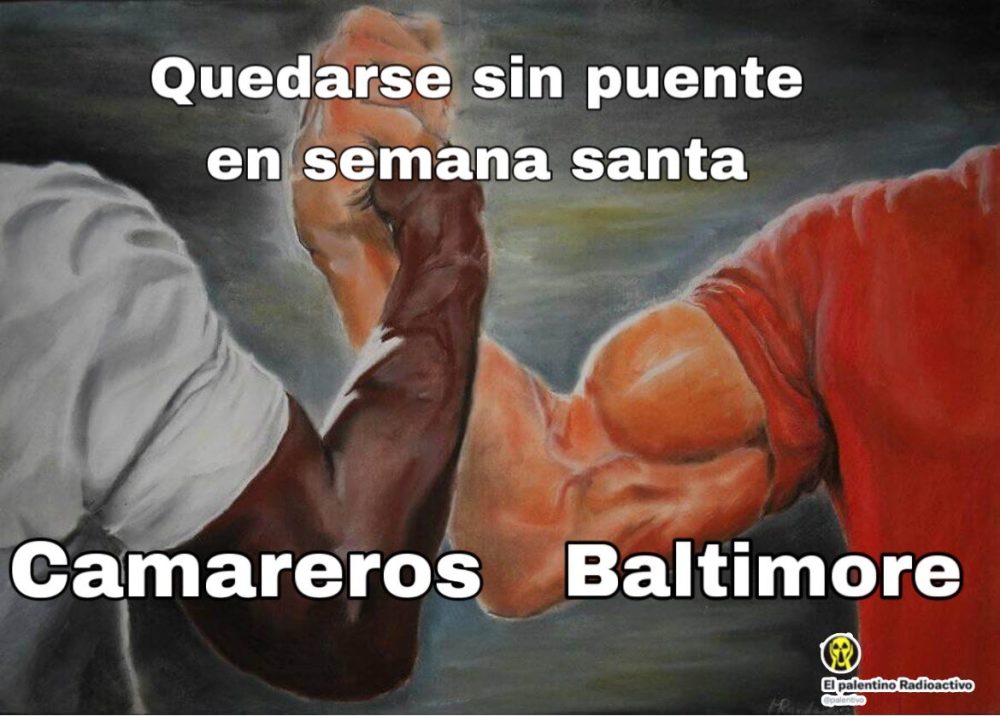 Quedarse sin puente de Semana Santa.