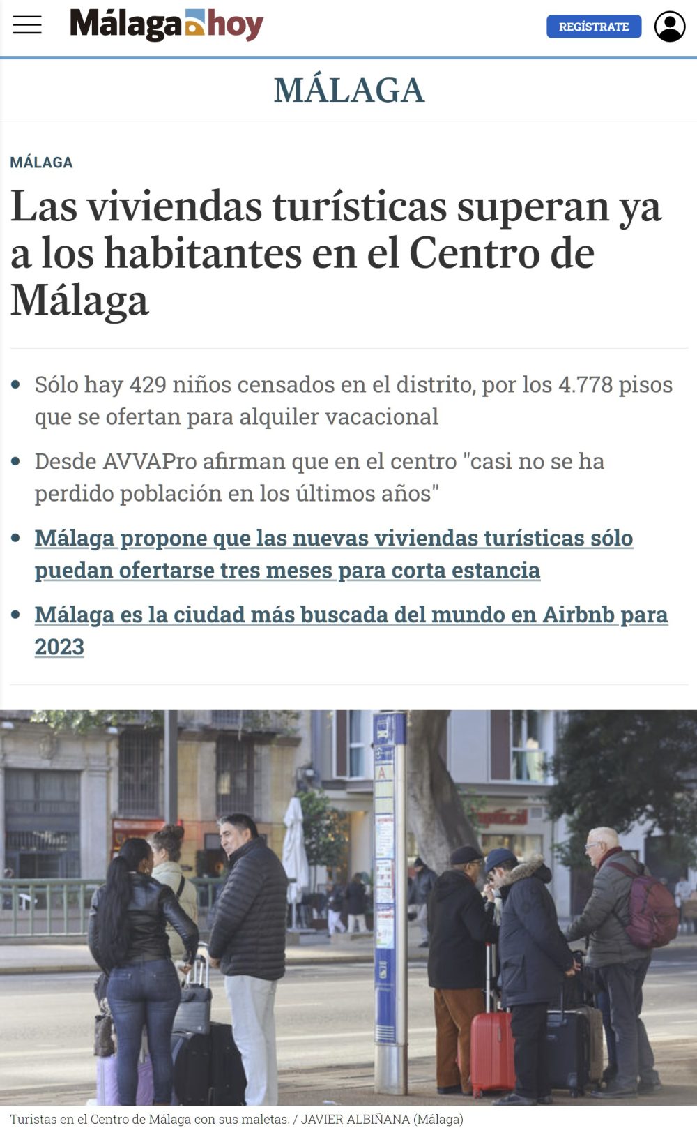 Más viviendas vacacionales que niños.