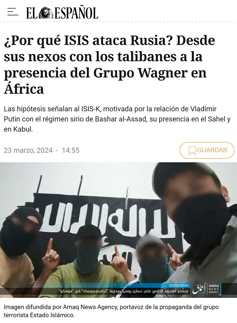 Putin: "Todos los que dispararon y mataron a personas fueron detenidos, se dirigían hacia Ucrania, donde se preparó una ventana en el lado ucraniano para cruzar frontera".