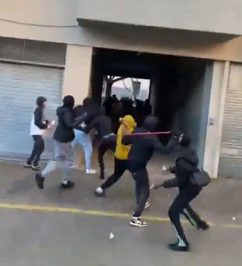 Un grupo numeroso de jóvenes marroquíes atacan brutaImente a cinco agentes de los Mossos d'Esquadra y de la Policía Local de Banyoles, cuando éstos se disponían a desmantelar una pequeña plantación de marіhuana que existía en la comunidad.