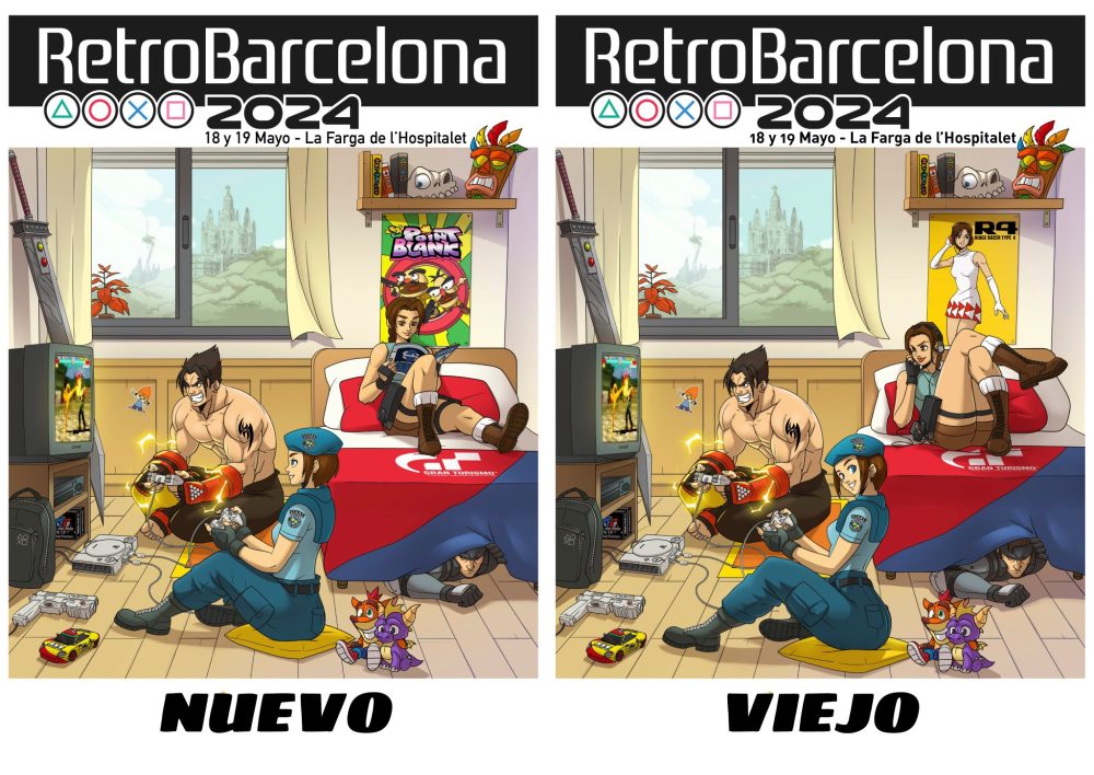 Los tentáculos femitalibanes llegan hasta el cartel de RetroBarcelona 2024