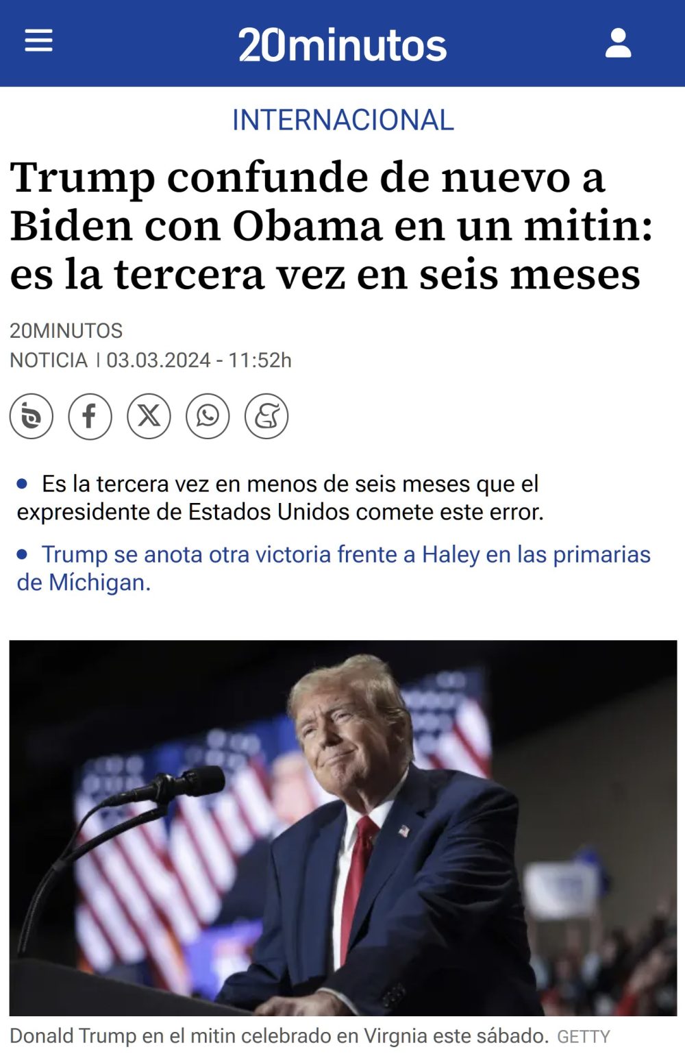 Biden y Trump durante el debate presidencial de 2024 (ambos están ya tan seniles que se olvidan el uno del otro y se hacen amigos)