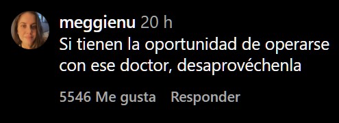 Impresionante el resultando de esta cirugía estética