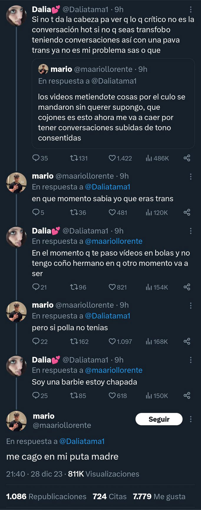 Ha vuelto a pasar...