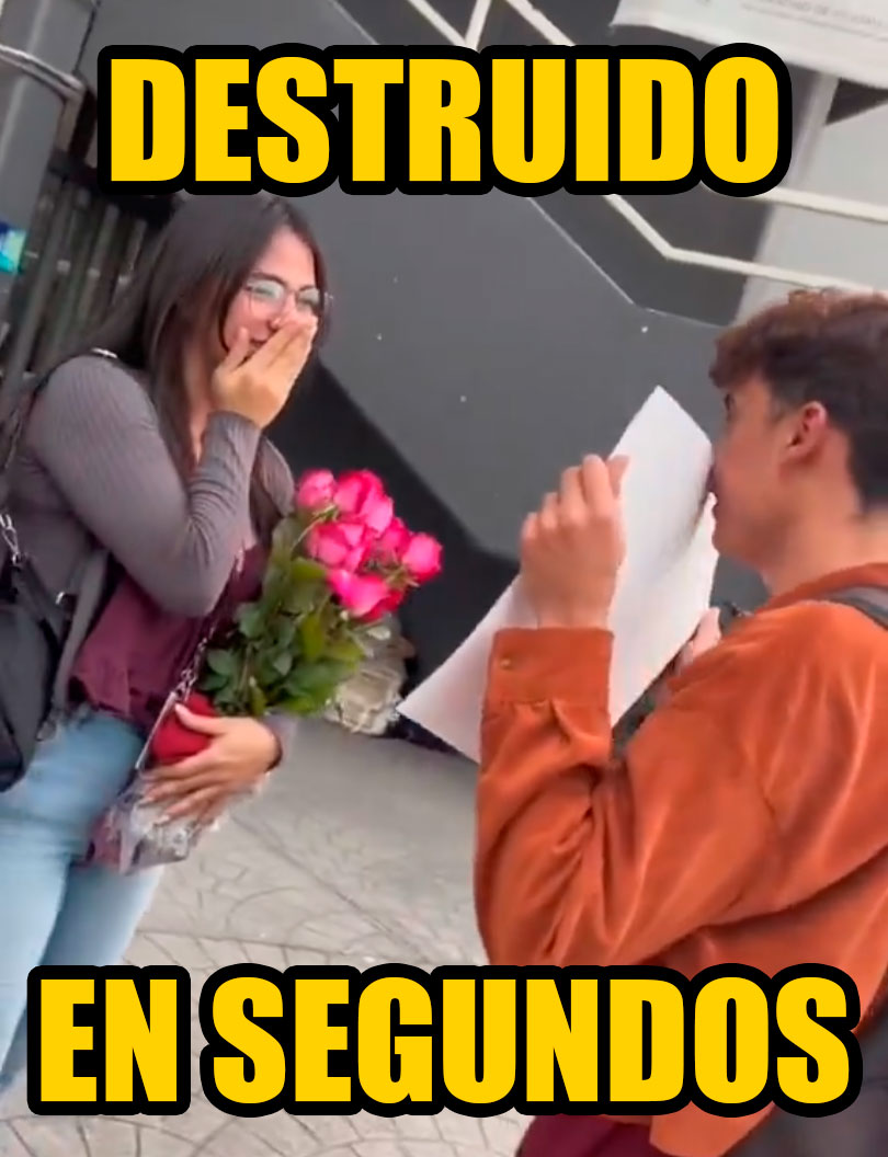 "¿Quieres ser mi novia?"