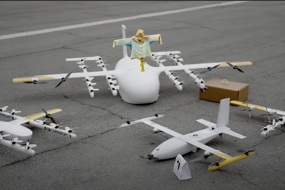 Google ha suspendido los vuelos de mensajería con drones debido a los ataques de cuervos.