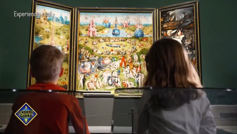 Un grupo de niños de 6 años ve por primera vez las mejores pinturas del planeta.