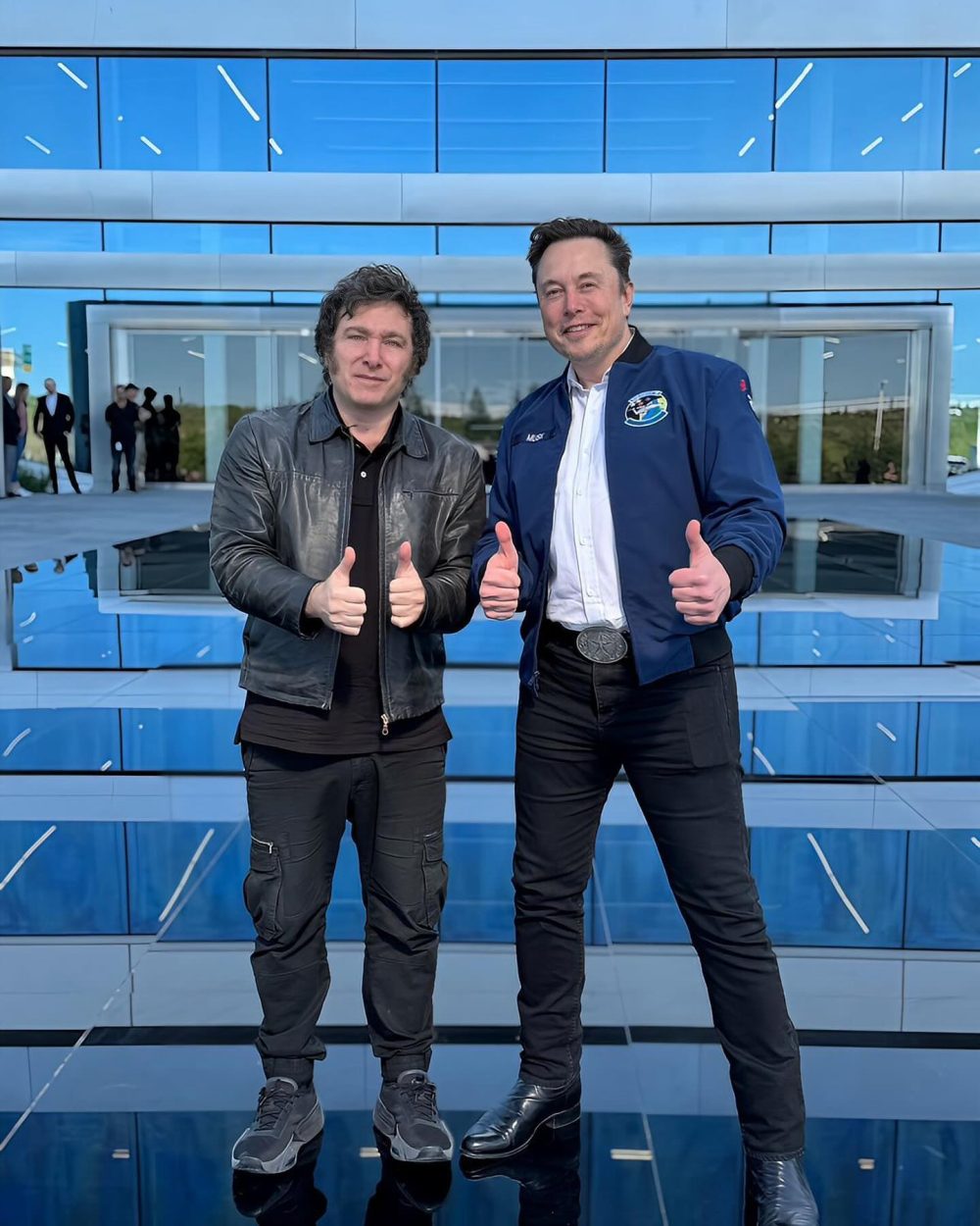 Javier Milei se reúne con Elon Musk.