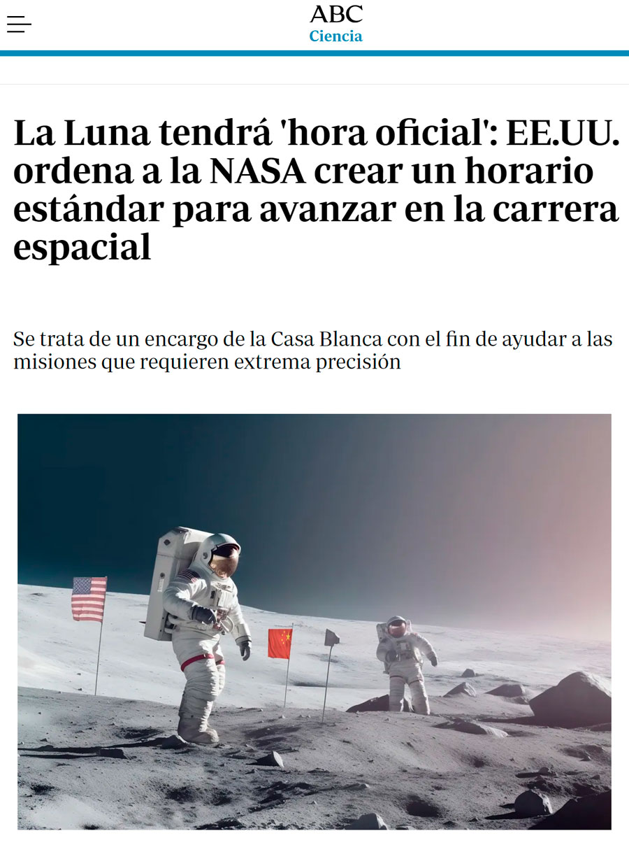 La Luna tendrá su propia hora.