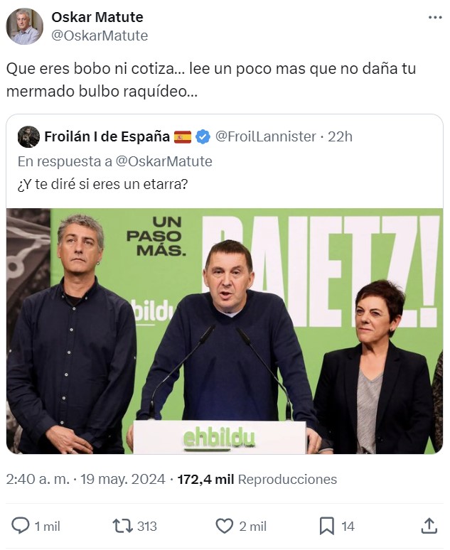 Puño de hierro, mandíbula de cristal...