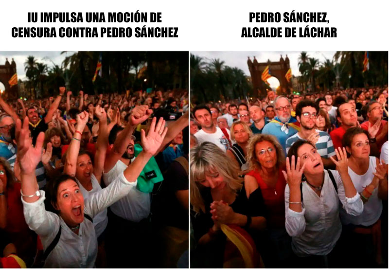 IU impulsa una MOCIÓN DE CENSURA contra PEDRO SÁNCHEZ