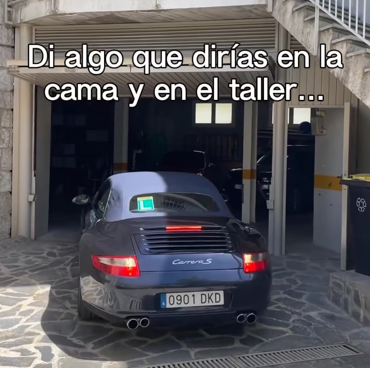 Di algo que dirías en la cama y en el taller