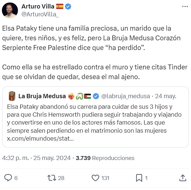 Chris Hemsworth muestra su agradecimiento en público a su mujer, Elsa Pataky: "Siempre estaré en deuda contigo"