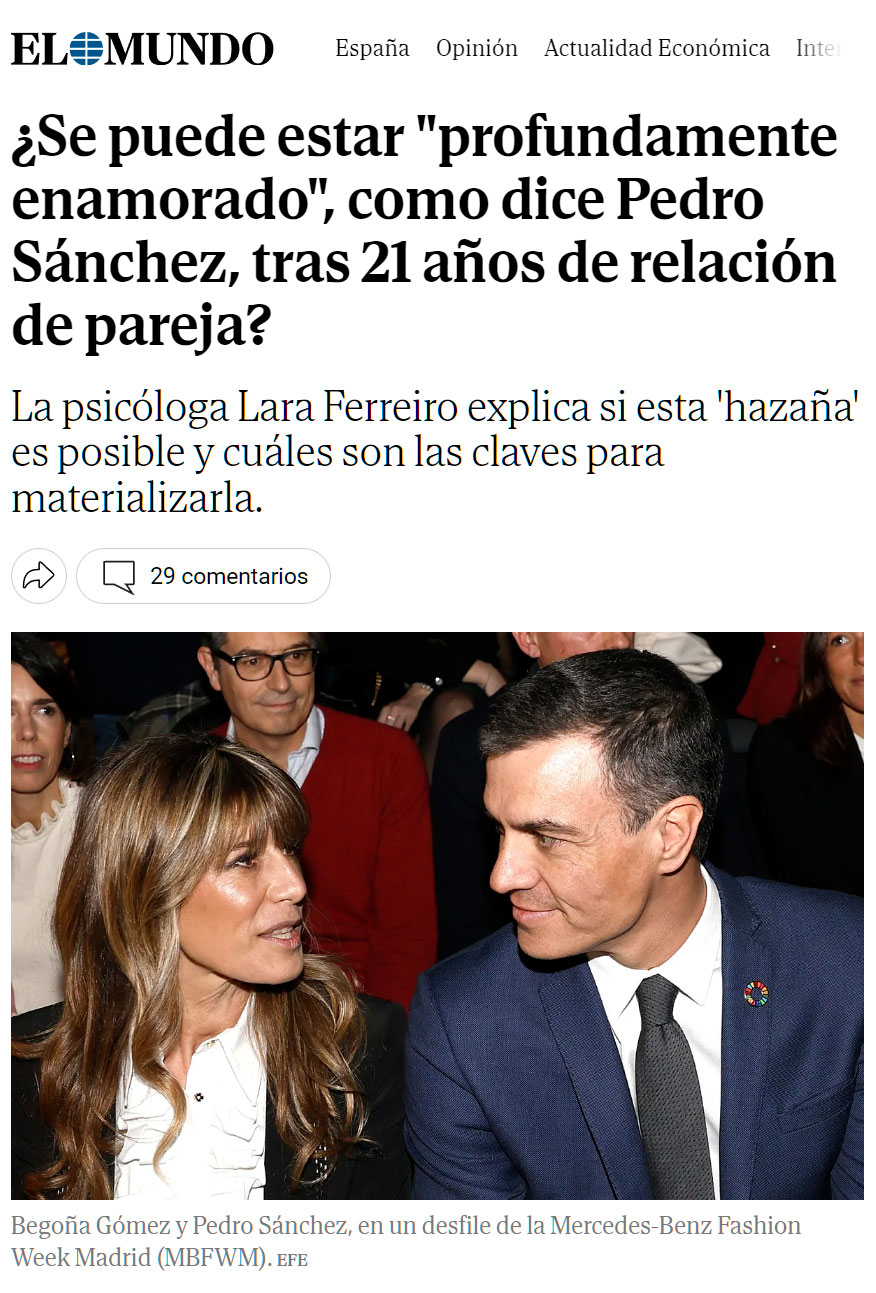 La noticia importante del día.