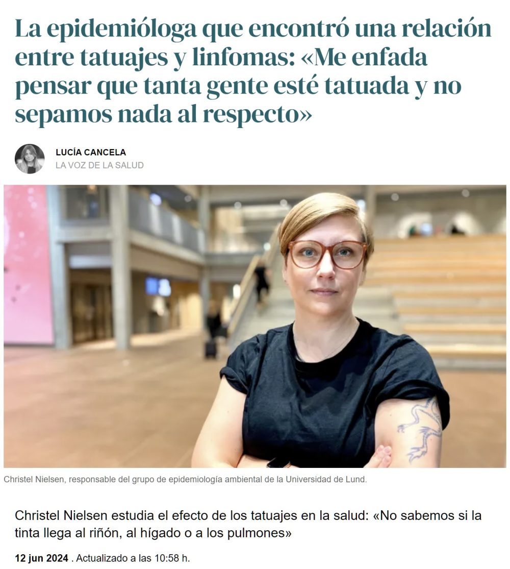 Me llenaré la dermis de un agente externo del que se desconocen sus consecuencias para la salud... ¿Qué podría salir mal?