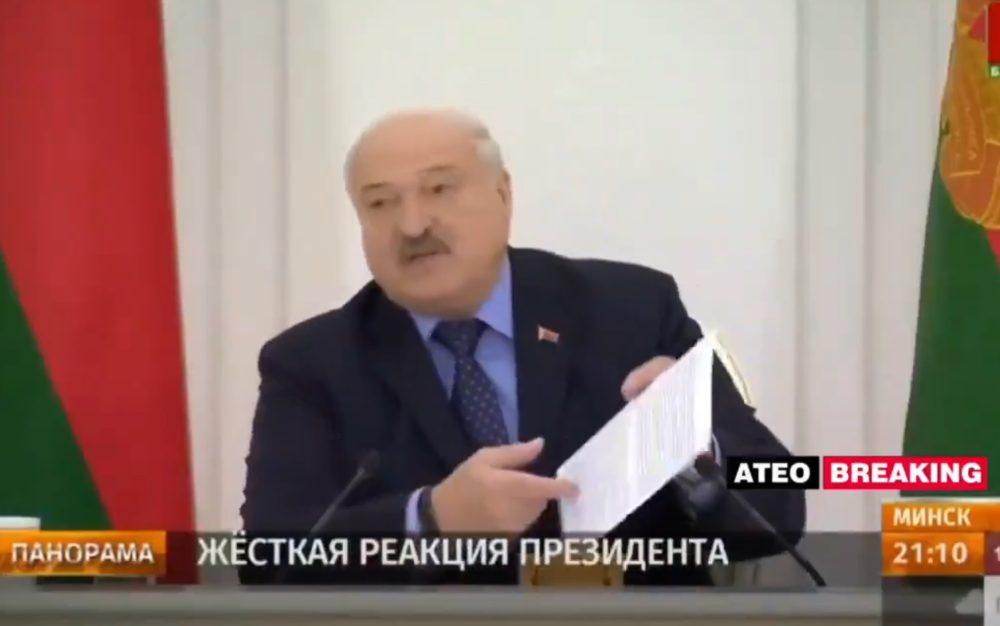 Aleksandr Lukashenko: “Aquí tenemos 30 personas en la lista, acusadas de corrupción, no soy antisemita, pero observo que 15 de ellos son judíos. ¿Ocupan alguna posición privilegiada en nuestra sociedad? Donde nos roban y no piensan en su propio futuro”.