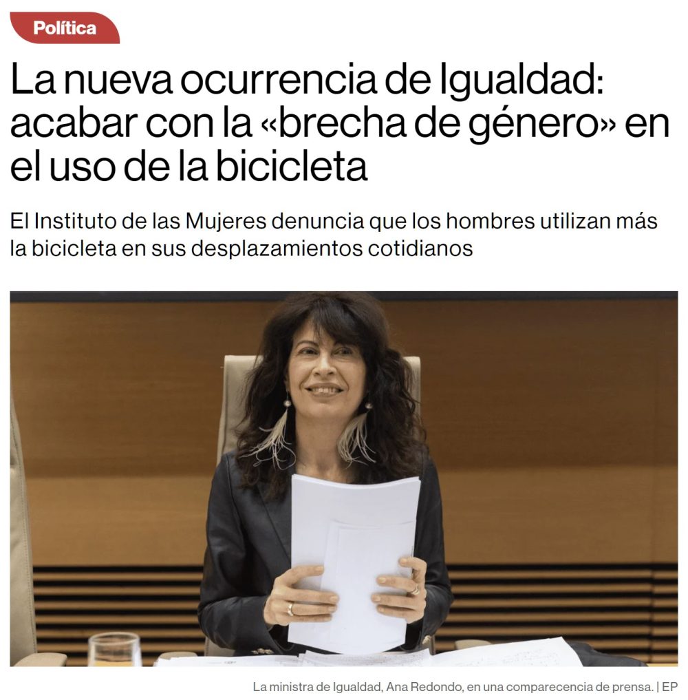 El Monasterio de Igualdad quiere acabar con "la brecha de género en el uso de la bicicleta".
