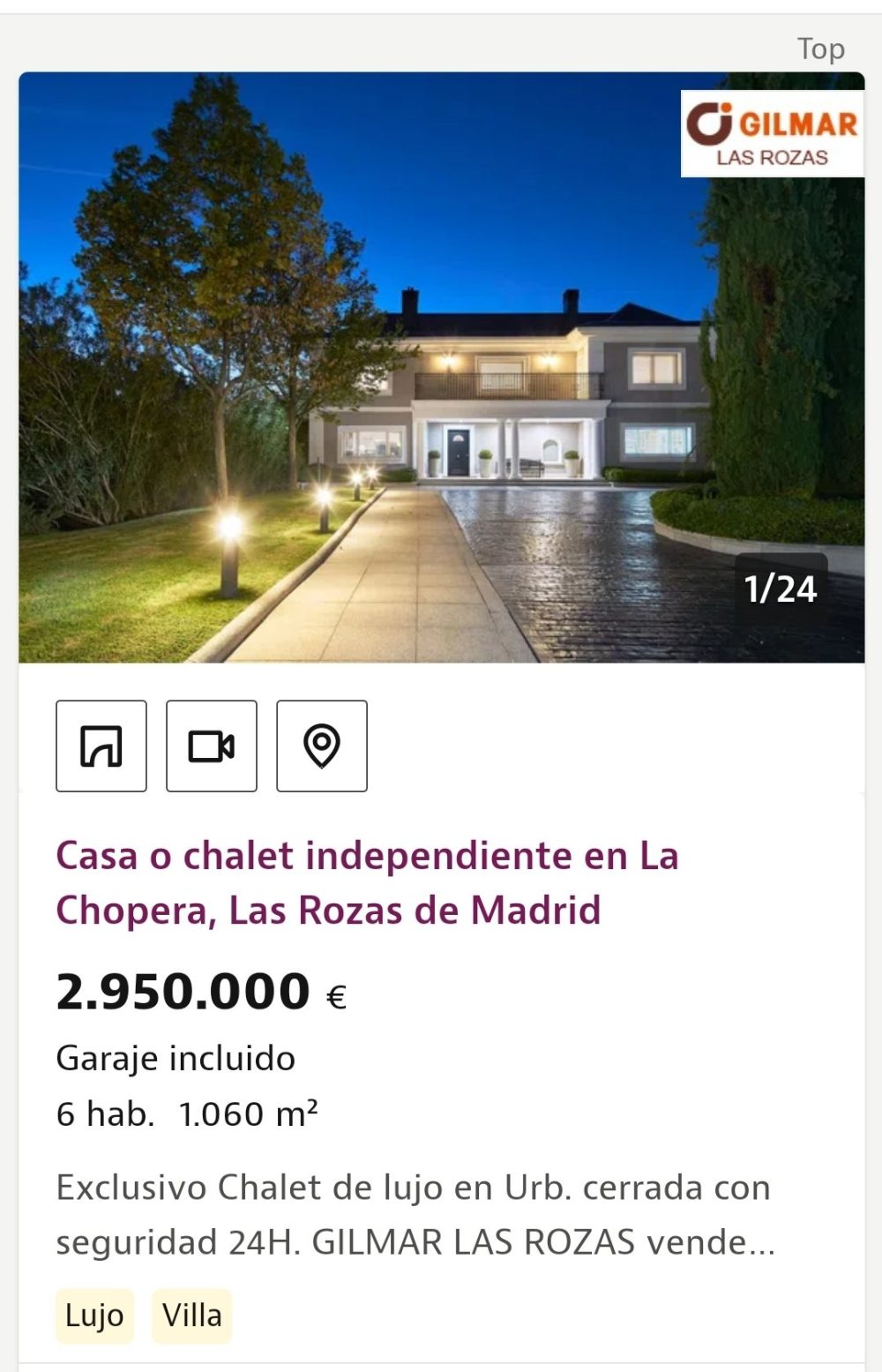 Tienes 3 millones de euros y te los puedes gastar en una de estas dos viviendas.