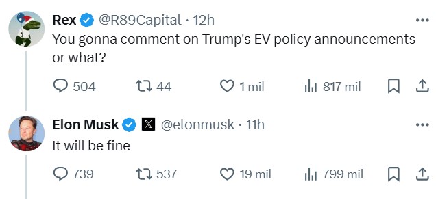 Según Elon Musk hay 2 tipos de votantes de Donald Trump.