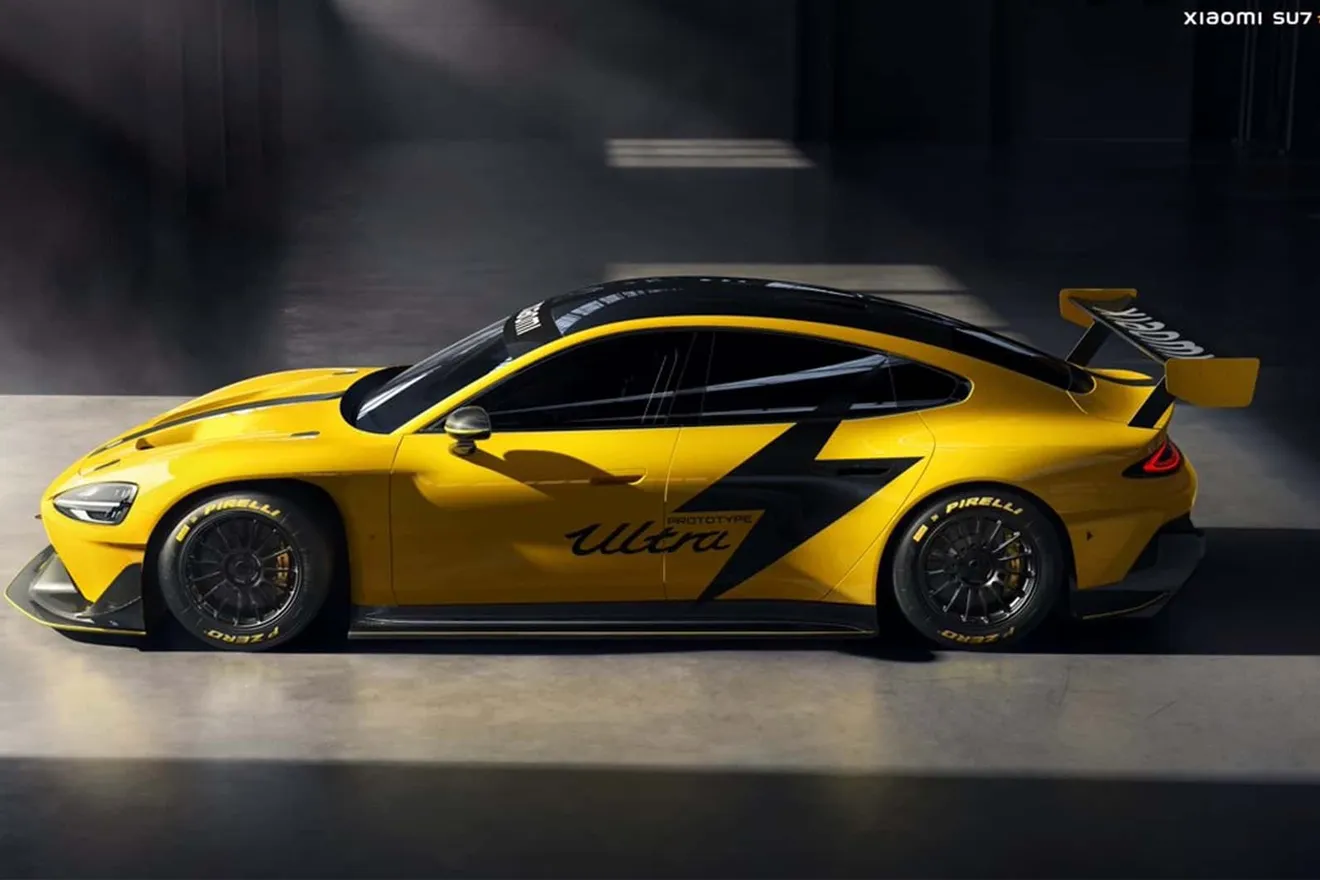 Xiaomi SU7 Ultra: el sedán eléctrico de los 1.548 CV