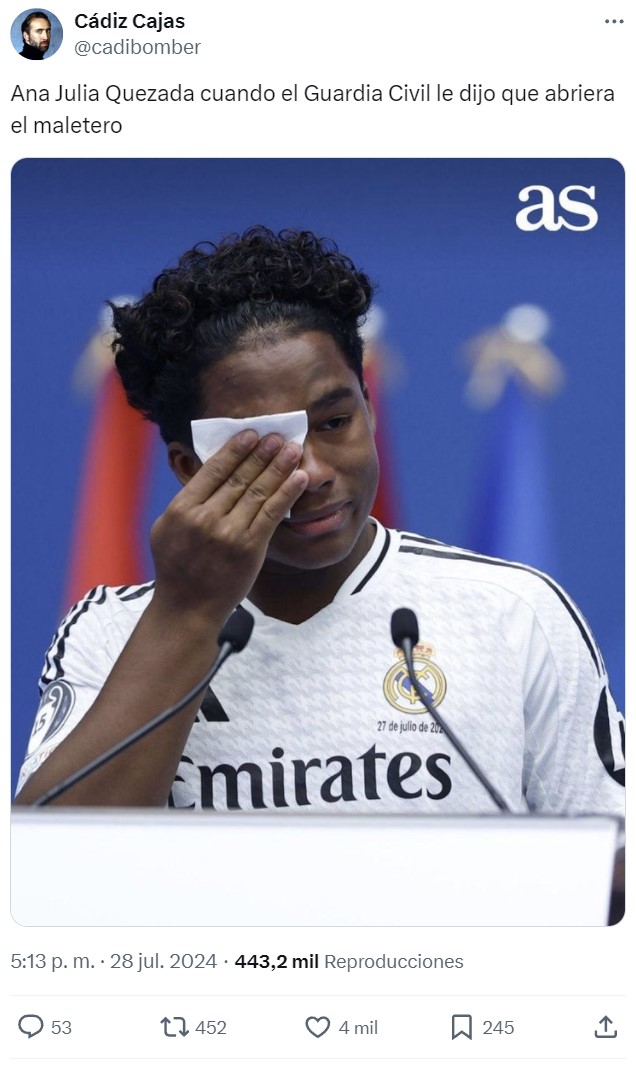 Creía que era el único...