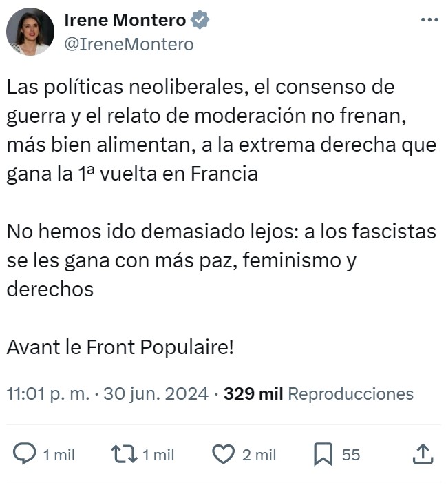 "A los fascіstas se les gana con más paz"