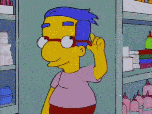 Milhouse IRL pero en versión femenina.