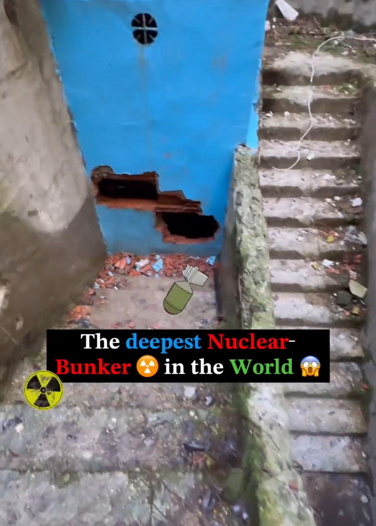 El bunker nuclear más profundo del mundo.
