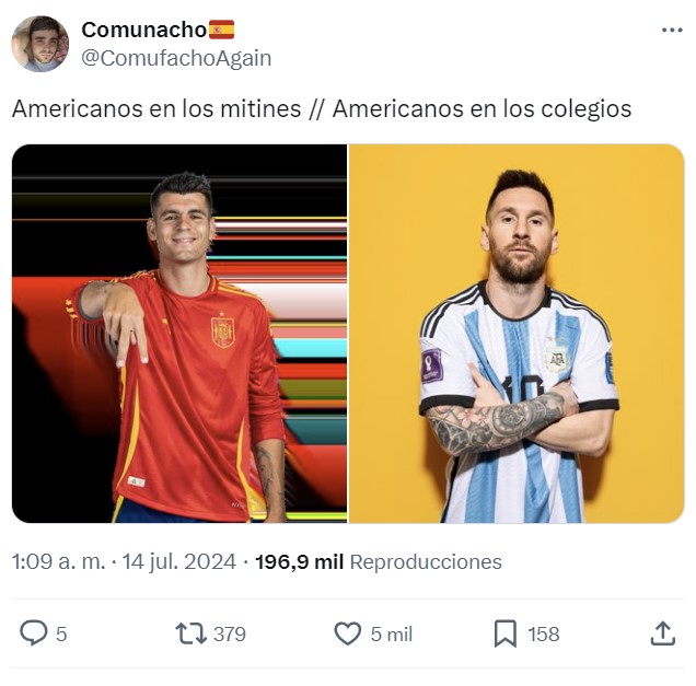 En los mítines les tiembla el gatillo...