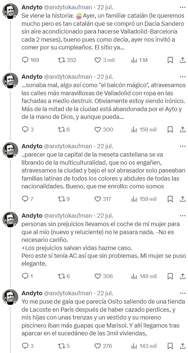 Cuando te invitan a comer, pero se quieren gastar poco.