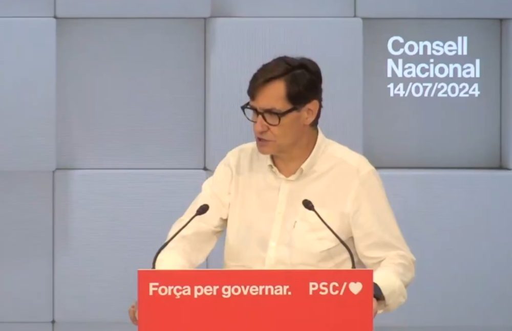 Salvador Illa: "Cada gol de Lamine Yamal es un gol a la extrema derecha".