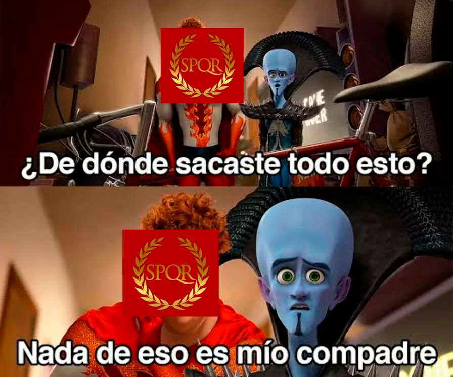 Los Romanos mostrando su mitología y cultura al mundo.