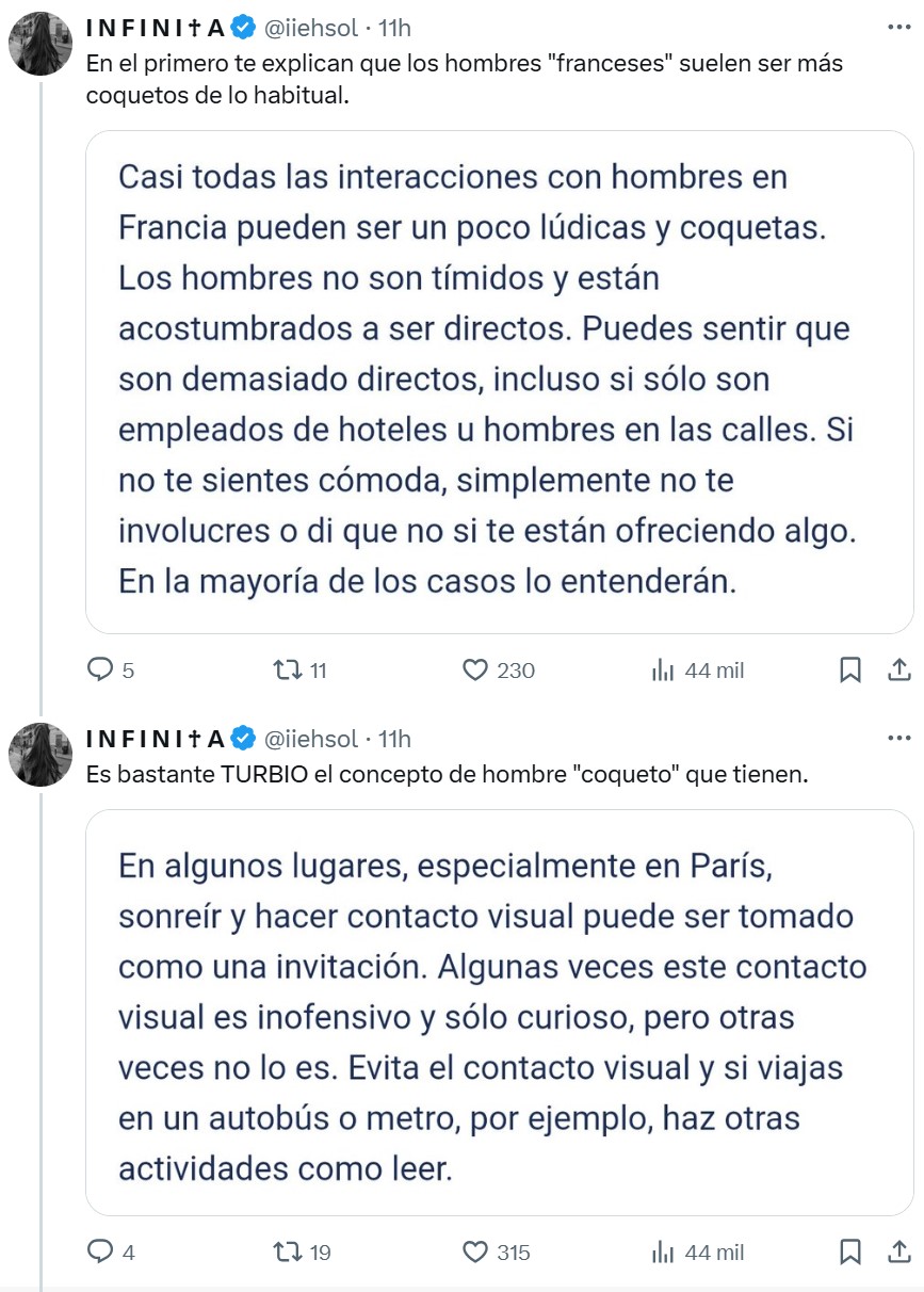 Tips para mujeres que viajan solas a Francia.