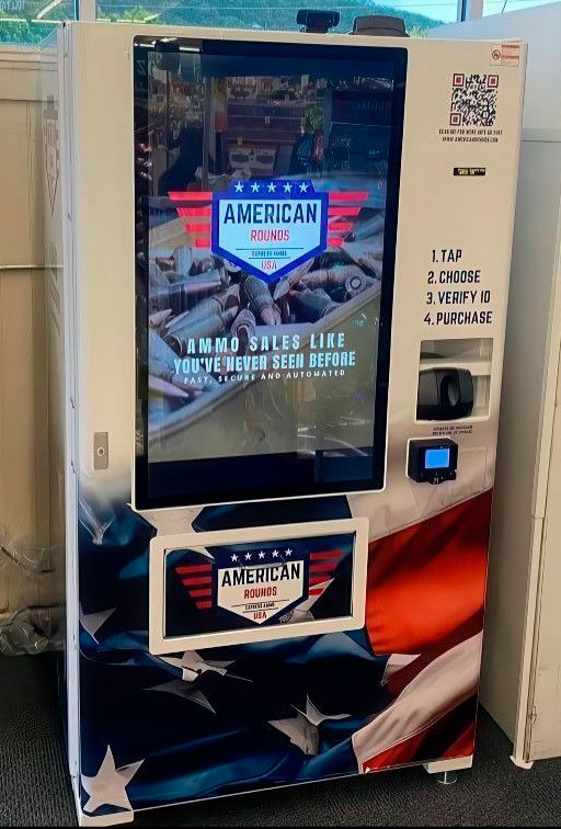 En EEUU puedes comprar munición para pistolas en... VENDINGS.
