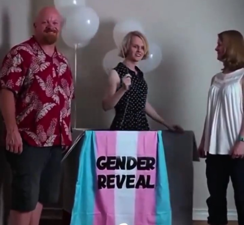 Never forget el 'gender reveal' que emocionó a Harold.