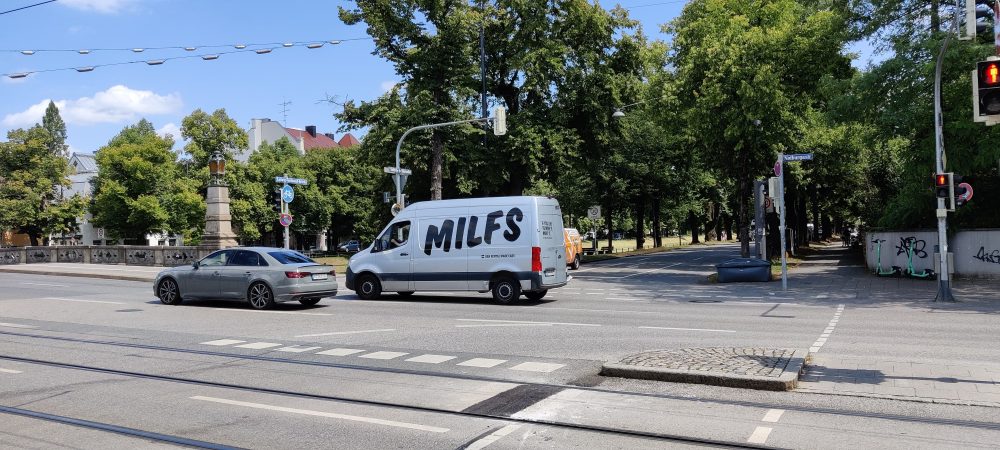 Visto ahora mismo en el centro de Munich