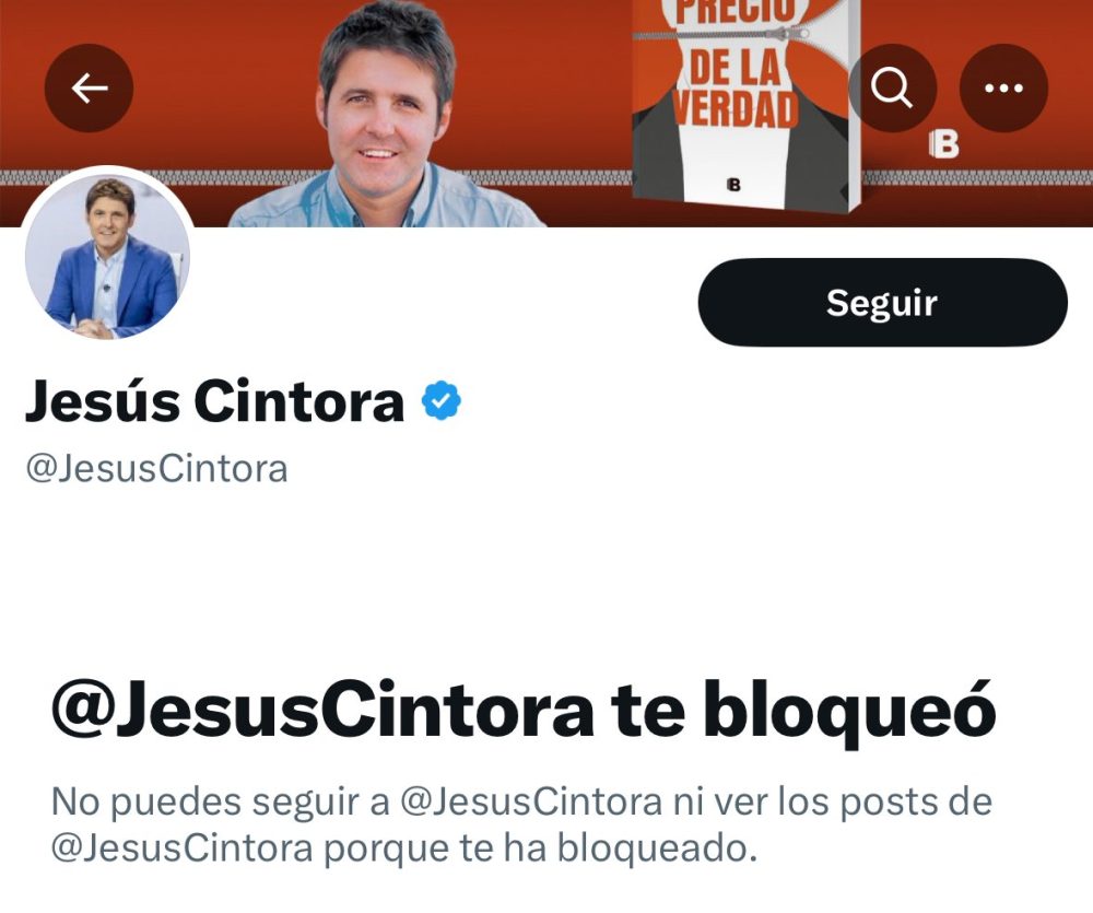 Jesús Cintora: el adalid contra la censura... de los demás.