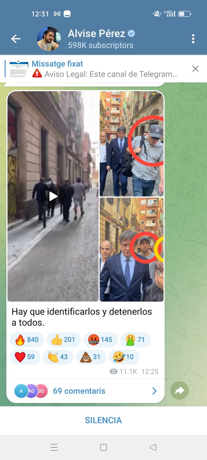"Hay que identificarlos y detenerlos a todos".